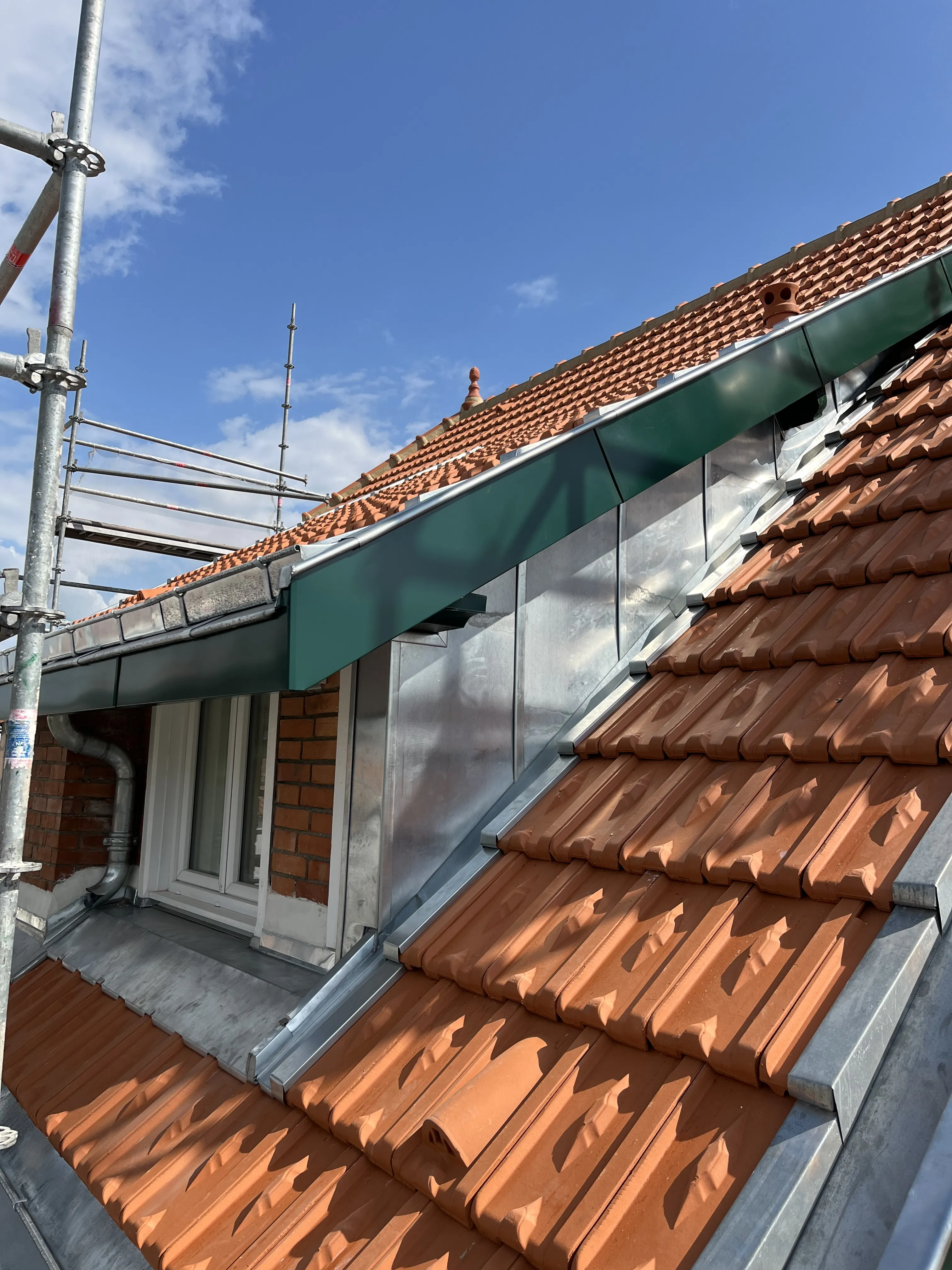 Travaux de zinguerie